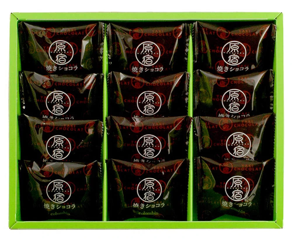 Colombin Harajuku Baked Chocolate assortimento regalo 12 pezzi incartati singoli