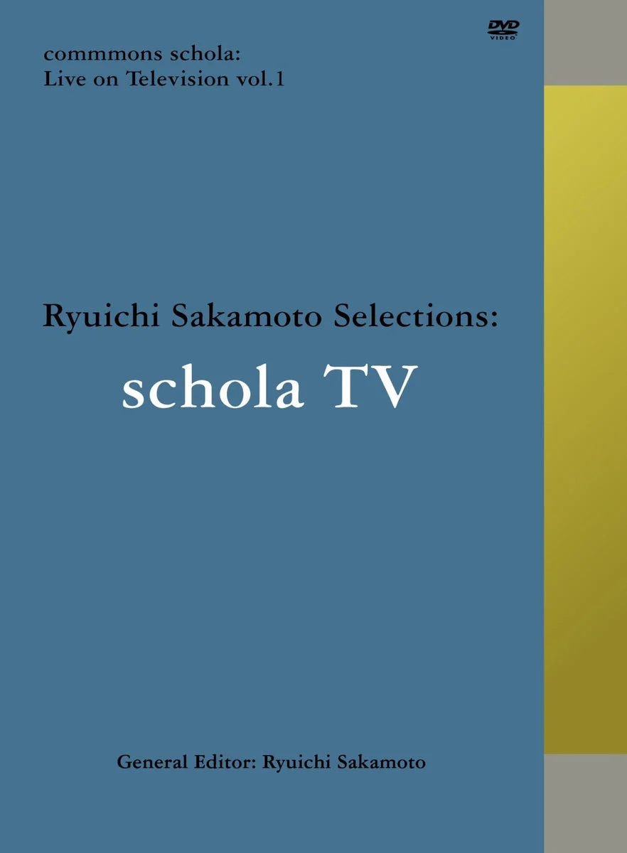 Commons Schola: Live on Television Vol 1 Ryuichi Sakamoto Selections DVD - WAFUU JAPAN