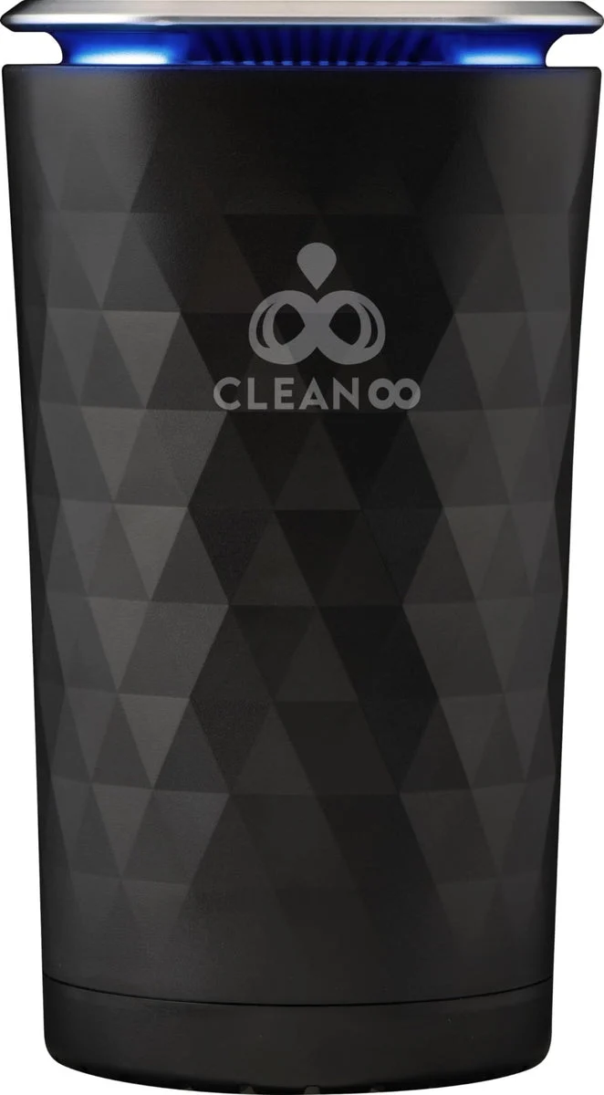 COMTEC Clean8 Portable Ozone Car Cup-Holder Purifier JD2000BK - Black