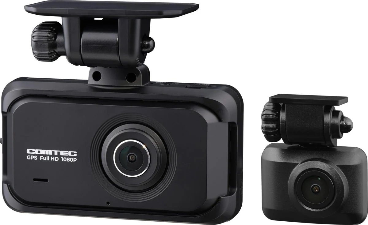Comtec dash cam doppia Full HD 2MP GPS parcheggio ADAS STARVIS 2 ZDR055 32 GB
