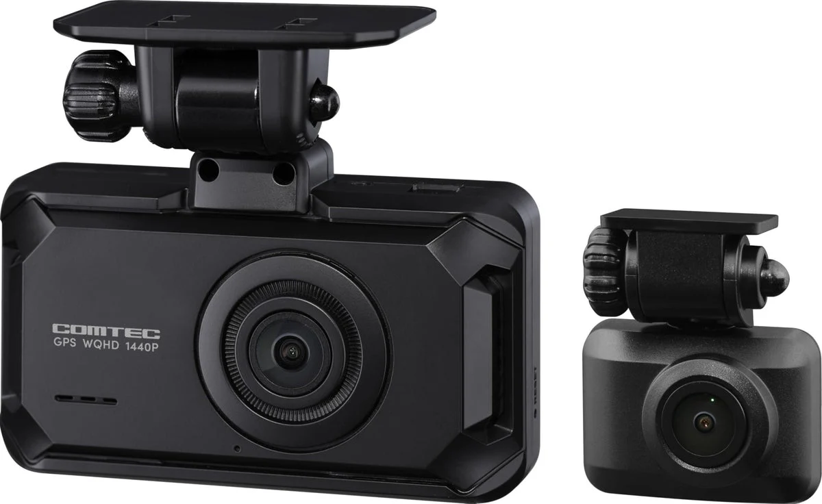 COMTEC ZDR065 Dual Dash Cam — WQHD Front Dual STARVIS 2 GPS 3yr