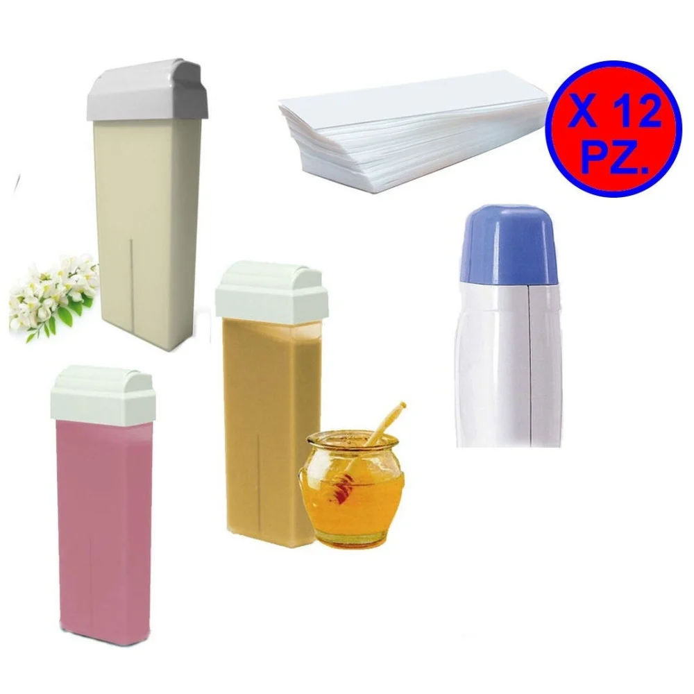 CONFEZIONE 12 RULLo CERA MIELE ZINCO TITANIO 100ML DEPILAZIONE RULLO CERETTA - TrAdE Shop Traesio