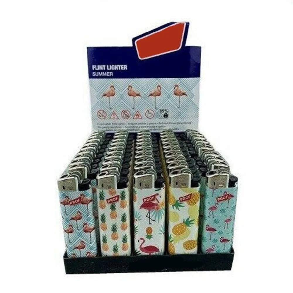CONFEZIONE 50 PEZZI ACCENDINI ELETTRONICI RICARICABILI PROF SUMMER 40804552 - TrAdE Shop Traesio