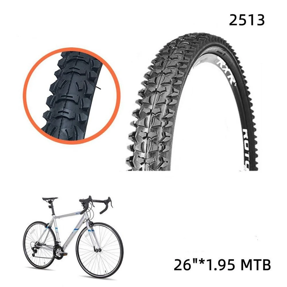 COPERTONE COPERTURA RUOTA PNEUMATICO PER GOMME MTB BICICLETTA BICI 26"X1.95 2513 - Wisdom