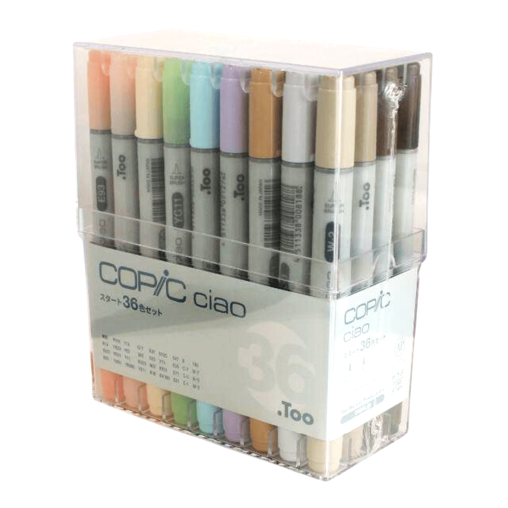 Copic Ciao Marker Set 36 Colori 36 Colors Set