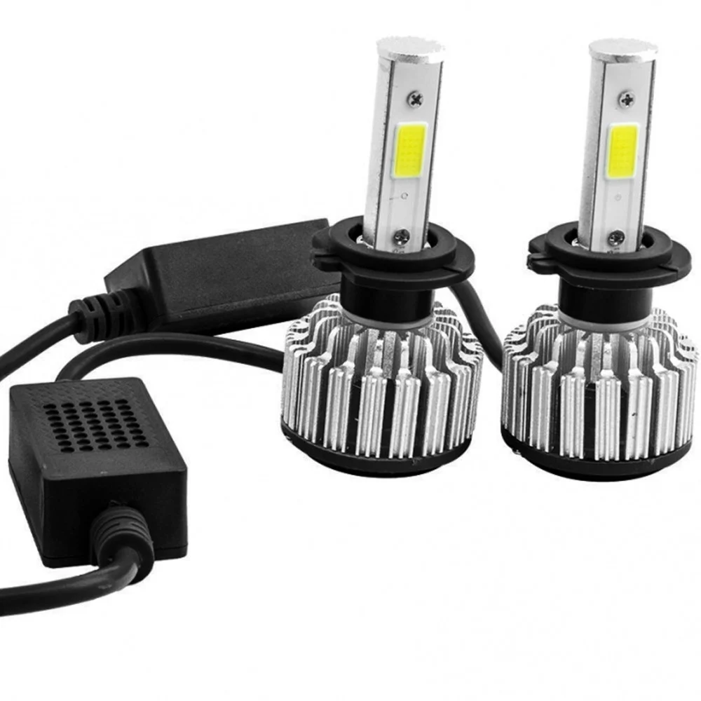 COPPIA LAMPADA 4s FARO HEADLIGHT H1 6000K LED 28W BULBI RICAMBI LUCE AUTO CAMPER - TrAdE Shop Traesio