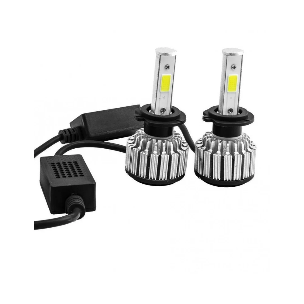 COPPIA LAMPADA 4s FARO HEADLIGHT H7 6000K LED 28W BULBI RICAMBI LUCE AUTO CAMPER - TrAdE Shop Traesio