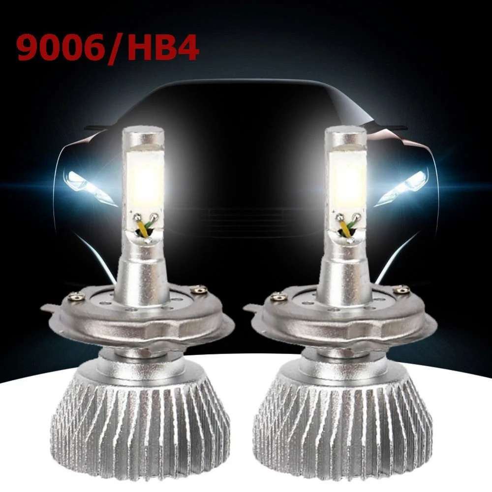 COPPIA LAMPADE FARI RICAMBIO AUTO 9006 HB4 LED 32W ALTA LUMINOSITA BIANCO FREDDO - TrAdE Shop Traesio