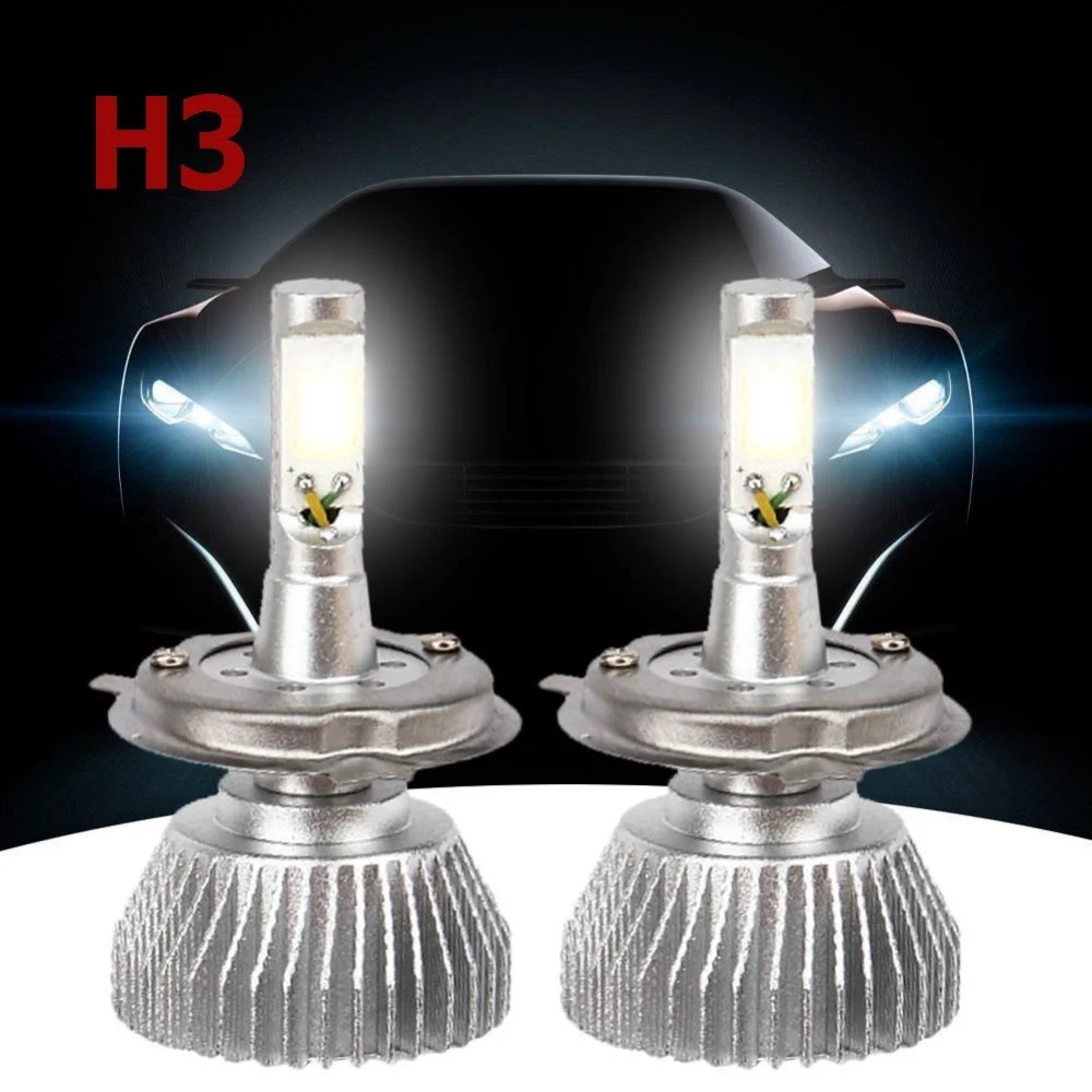 COPPIA LAMPADE FARI RICAMBIO PER AUTO LED H3 32W ALTA LUMINOSITA' BIANCO FREDDO - TrAdE Shop Traesio