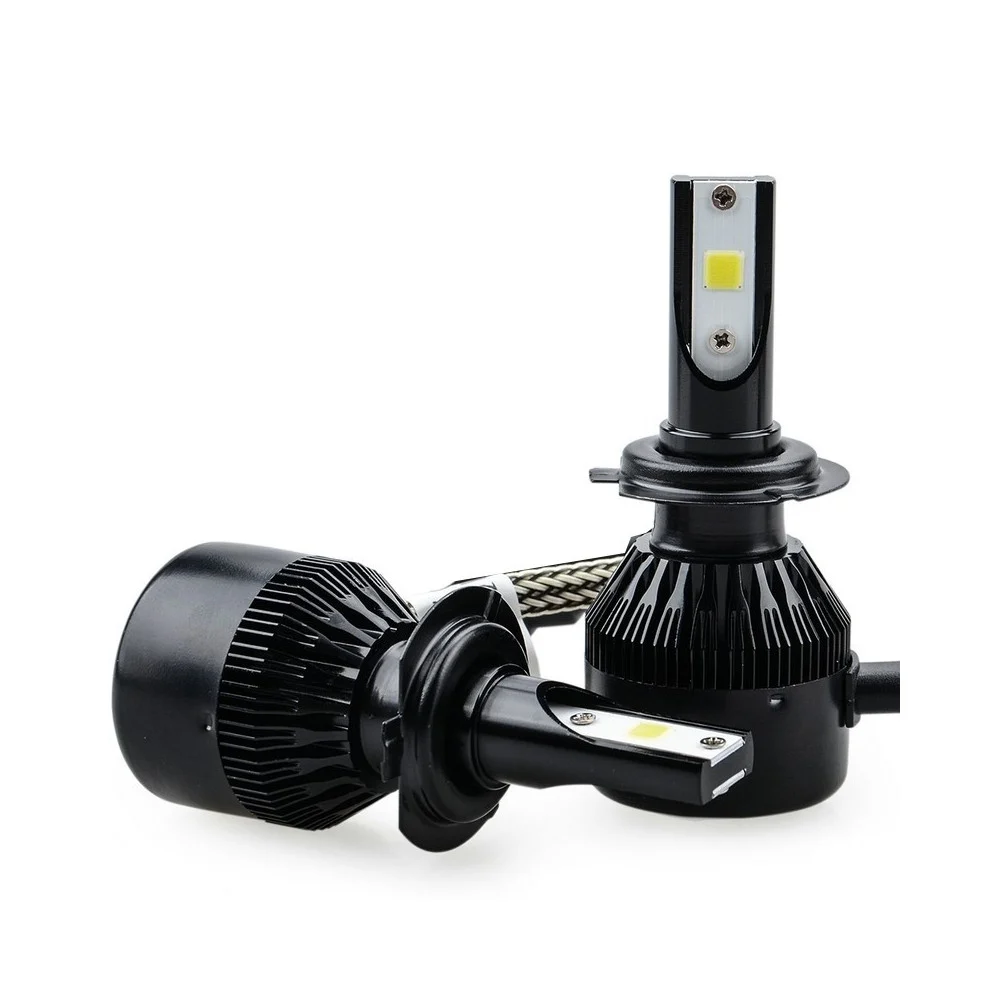 COPPIA LAMPADE HEAD LIGHT B22 PER ANABBAGLIANTI E ABBAGLIANTI H7 LED AUTO MOTO - TrAdE Shop Traesio