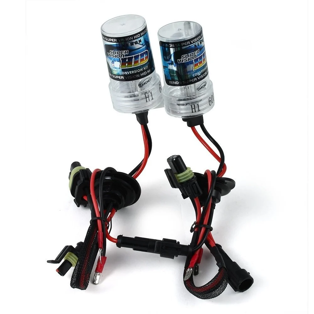 COPPIA LAMPADE XENON XENO HID RICAMBIO KIT H1 6000K PER AUTO CAMPER - TrAdE Shop Traesio