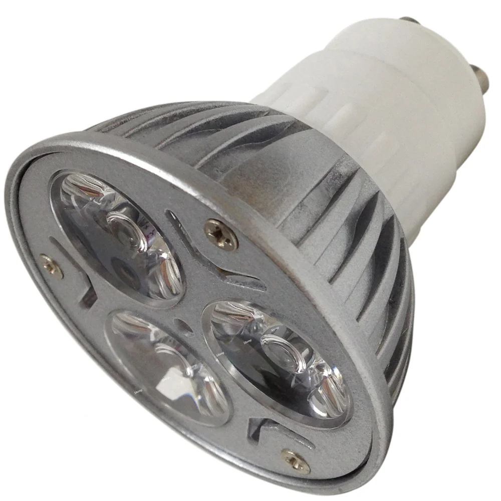 COPPIA LAMPADINA FARETTO 3 LED 3W ATTACCO GU10 BIANCO PURO POWER LED CASA - TrAdE Shop Traesio