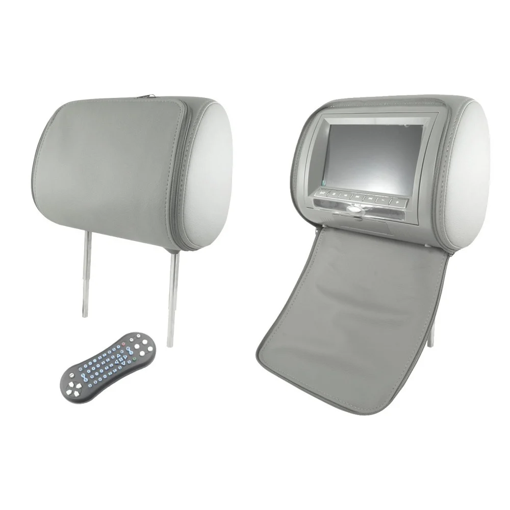 COPPIA POGGIATESTA AUTO MONITOR LCD 7 POLLICI DVD USB SD CARD CON PATTA - TrAdE Shop Traesio