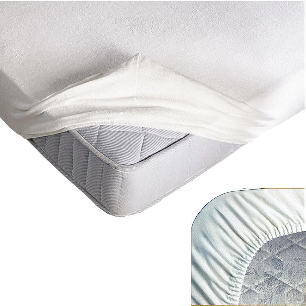 COPRIMATERASSO SINGOLO SALVAMATERASSO SPUGNA CON ANGOLI ELASTICIZZATO 1X2 - TrAdE Shop Traesio