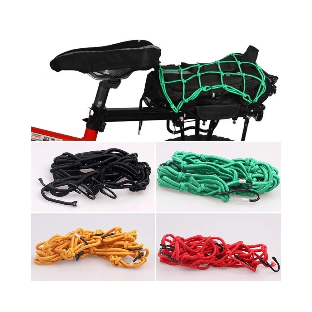 CORDA RETE CAVO ELASTICO CON GANCI PORTA PACCHI FUNE BLOCCAGGIO TRASPORTO - TrAdE Shop Traesio
