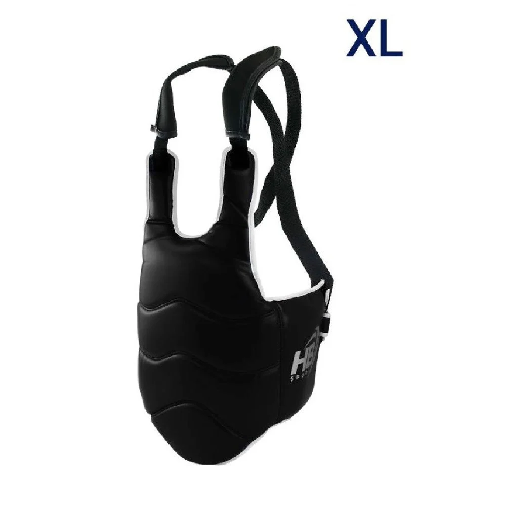 CORPETTO PROTEZIONE TOTALE BUSTO DOUBLE-FACE ULTRA RESISTENTE BOXE ARTI MARZIALI