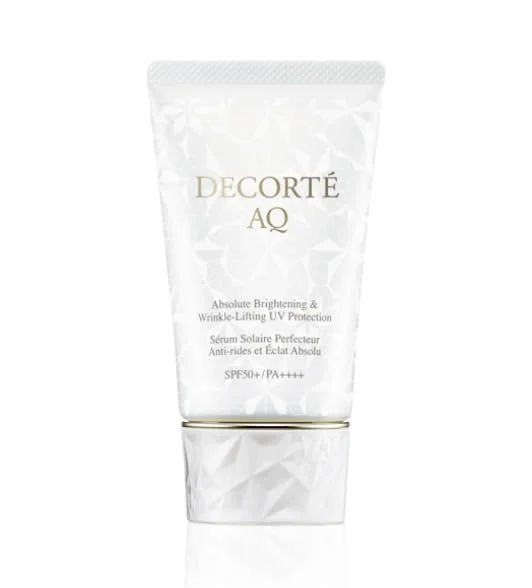 COSME DECORTE AQ Siero solare viso anti-UV antirughe e illuminante