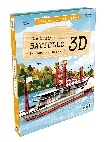 costruisci il battello 3D - Libri e DVD