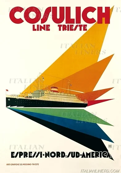 cosulich line trieste - Arredamento marinaresco