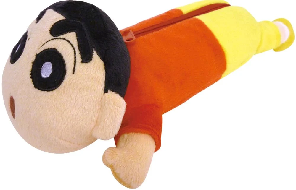 Crayon Shin-chan Pen Case Multi-Color Stationery 12345 5 Slots
