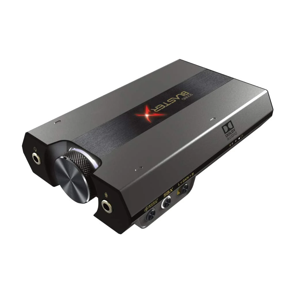 Creative Sound BlasterX G6 DAC Portatile Audio Alta Risoluzione SBX-G6