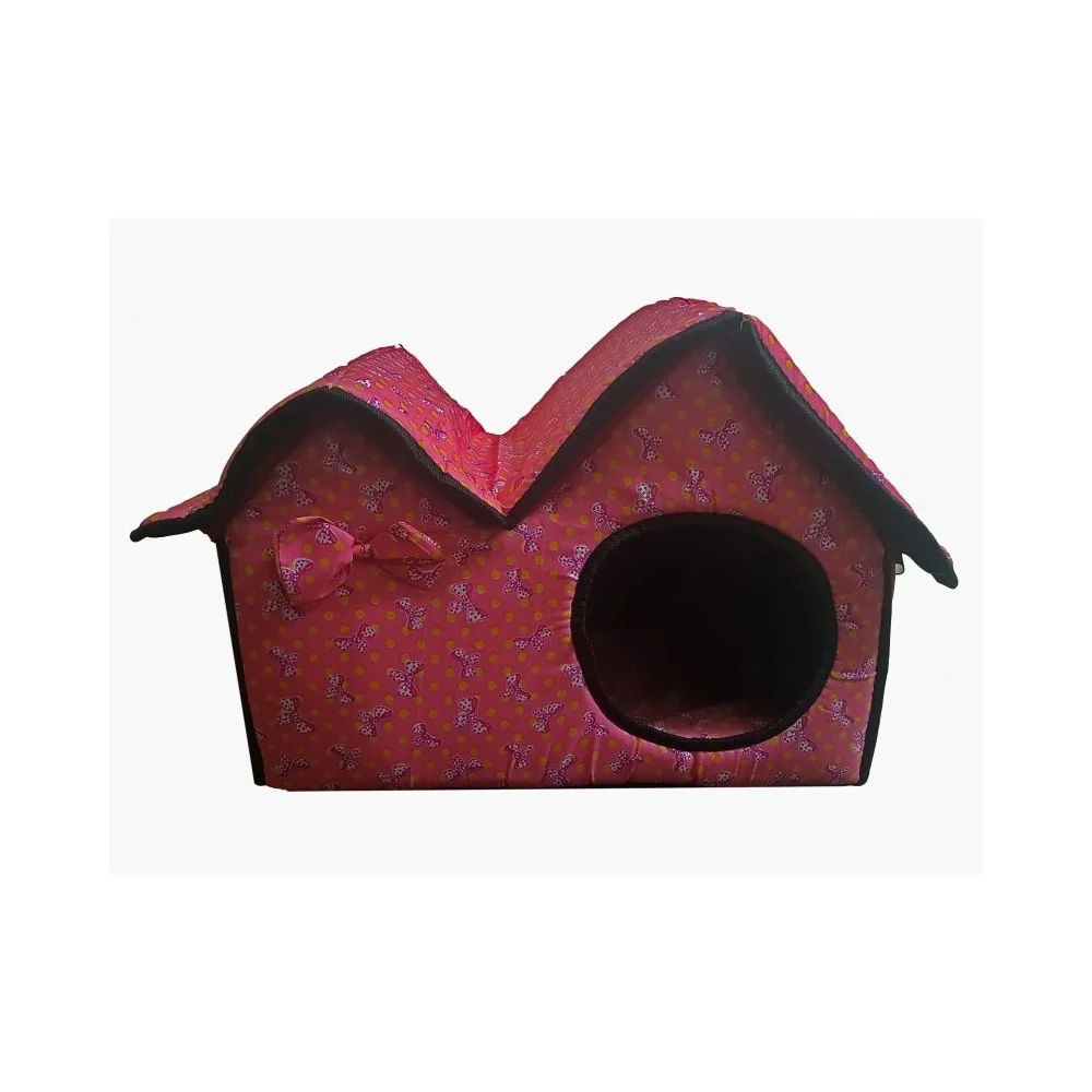 CUCCIA LETTO PIEGHEVOLE CASA CON CUSCINO PER CANE CANI TAGLIA PICCOLA CUCCIOLI GATTI LETTINO PER ANIMALI - TrAdE Shop Traesio