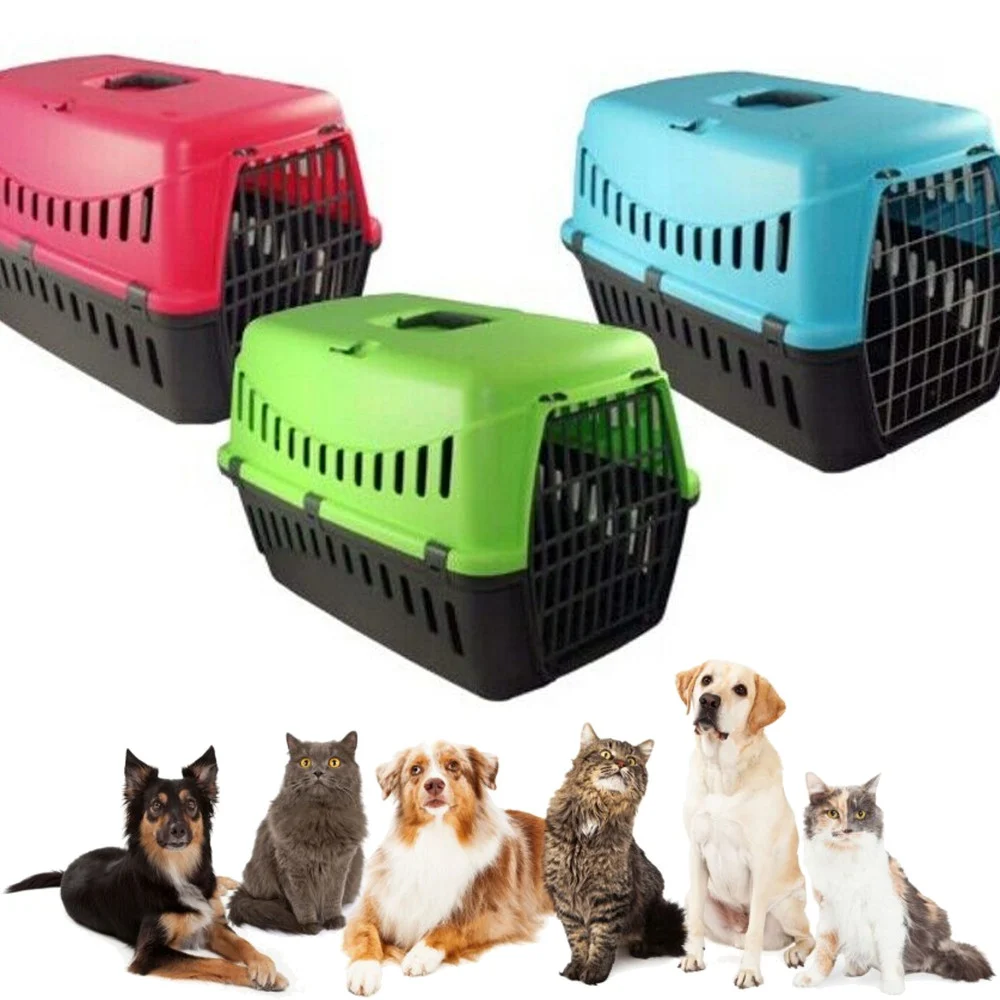 CUCCIA TRASPORTINO COLORATO PER CANI GATTI RODITORI DI PICCOLA TAGLIA 46X31X32CM - TrAdE Shop Traesio