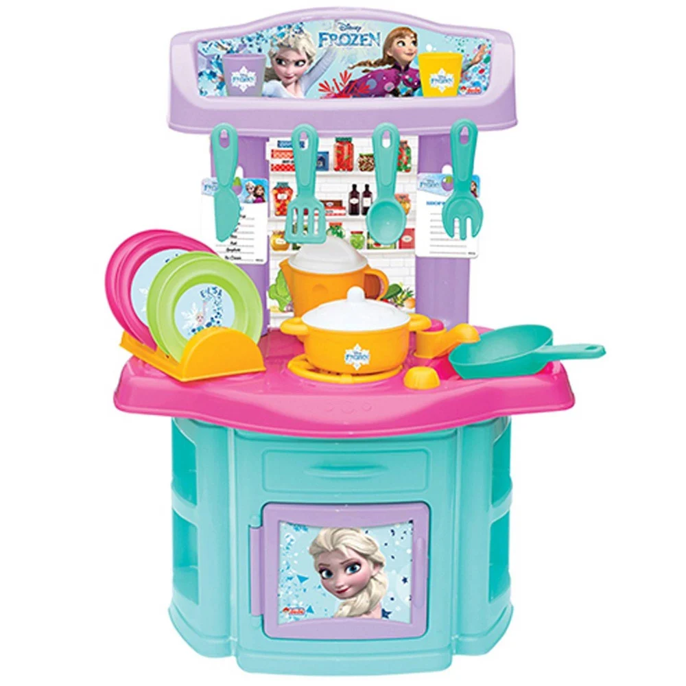 CUCINA GIOCATTOLO FROZEN BAMBINI FORNO E FORNELLO ACCESSORIATA CON 21 ACCESSORI - TrAdE Shop Traesio
