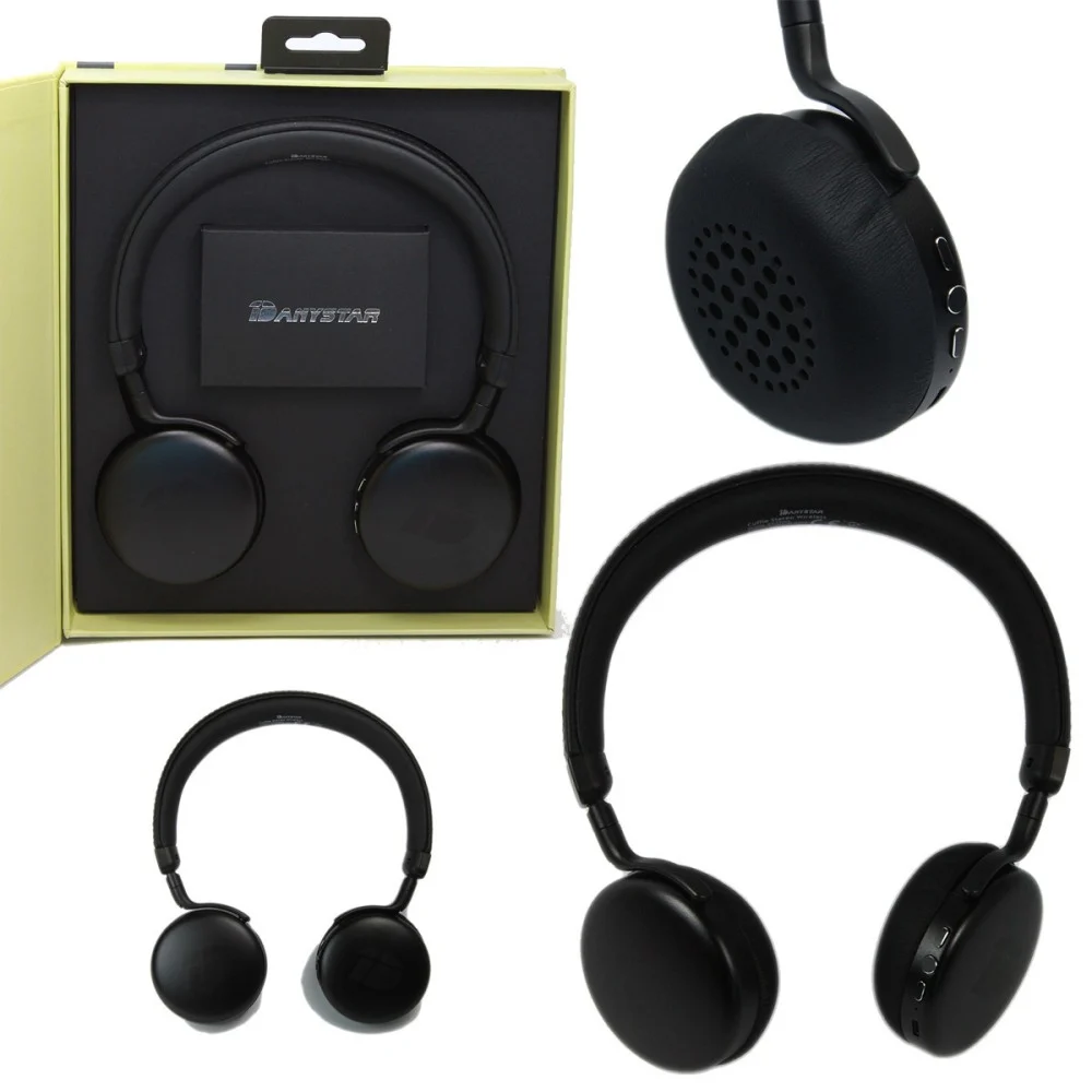 CUFFIE AURICOLARI STEREO HD CON MICROFONO BLUETOOTH 4.1 APT-X WIRELESS
