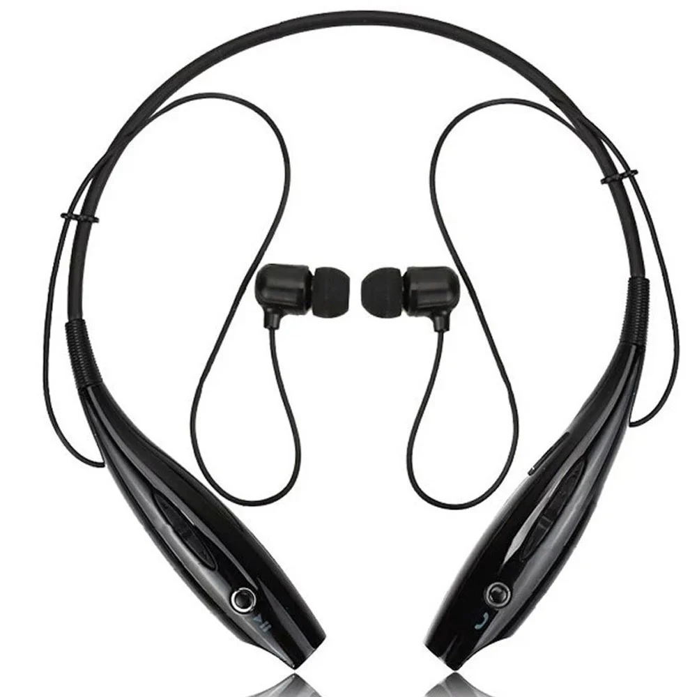CUFFIE STEREO AUDIO AURICOLARI MICROFONO BLUETOOTH SMARTPHONE SPORT FITNESS - TrAdE Shop Traesio