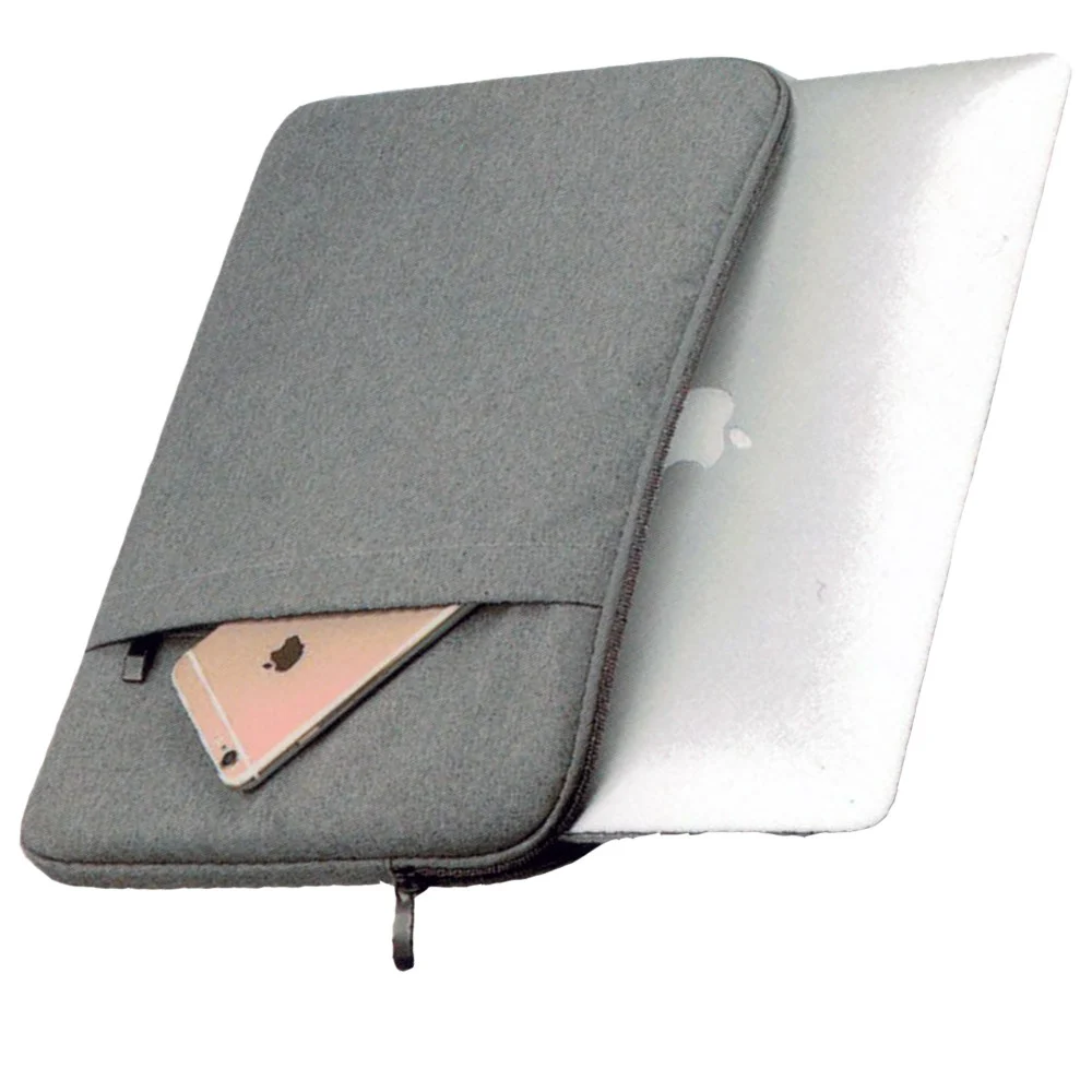 CUSTODIA A TASCA PER PC COMPUTER PORTATILE 15" NOTEBOOK CON ZIP PORTA ACCESSORI - TrAdE Shop Traesio