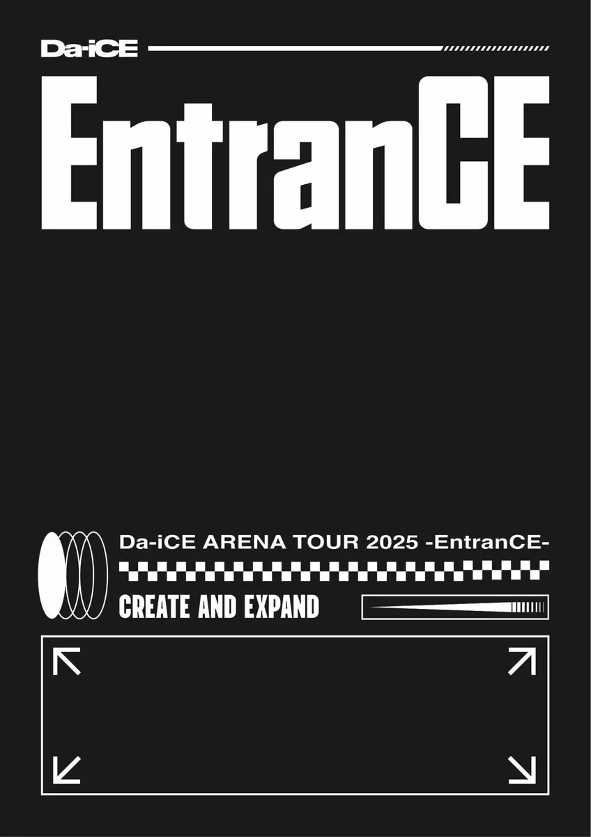Da-iCE ARENA TOUR 2025 -EntranCE- (Standard Edition) [Blu-ray]