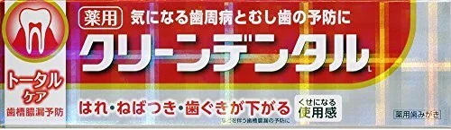 Daiichi Sankyo Healthcare Oil Clean Dental L Total Care Single 100g peppermint