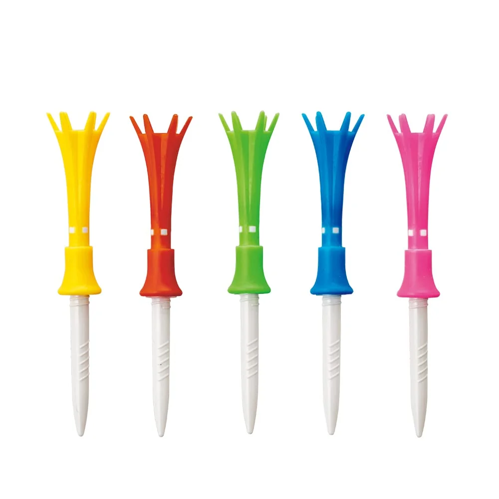 DAIYA GOLF Tomahawk Tee Long 5-Pack 40-50mm TE-510B B Type