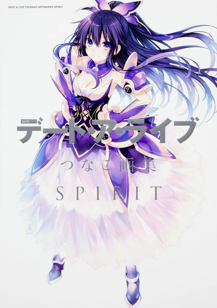 Date A Live Tsunako Art Book SPIRIT edizione da collezione illustrata