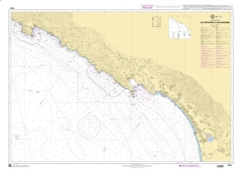 de portofino a san rossore n. 7018 (2010) - Carte nautiche, da pesca…