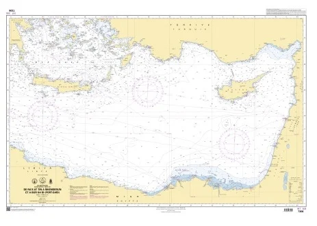 de ra’s at tin a iskenderun et a bur said (port said) n. 7306 (2019) - Carte nautiche, da pesca…