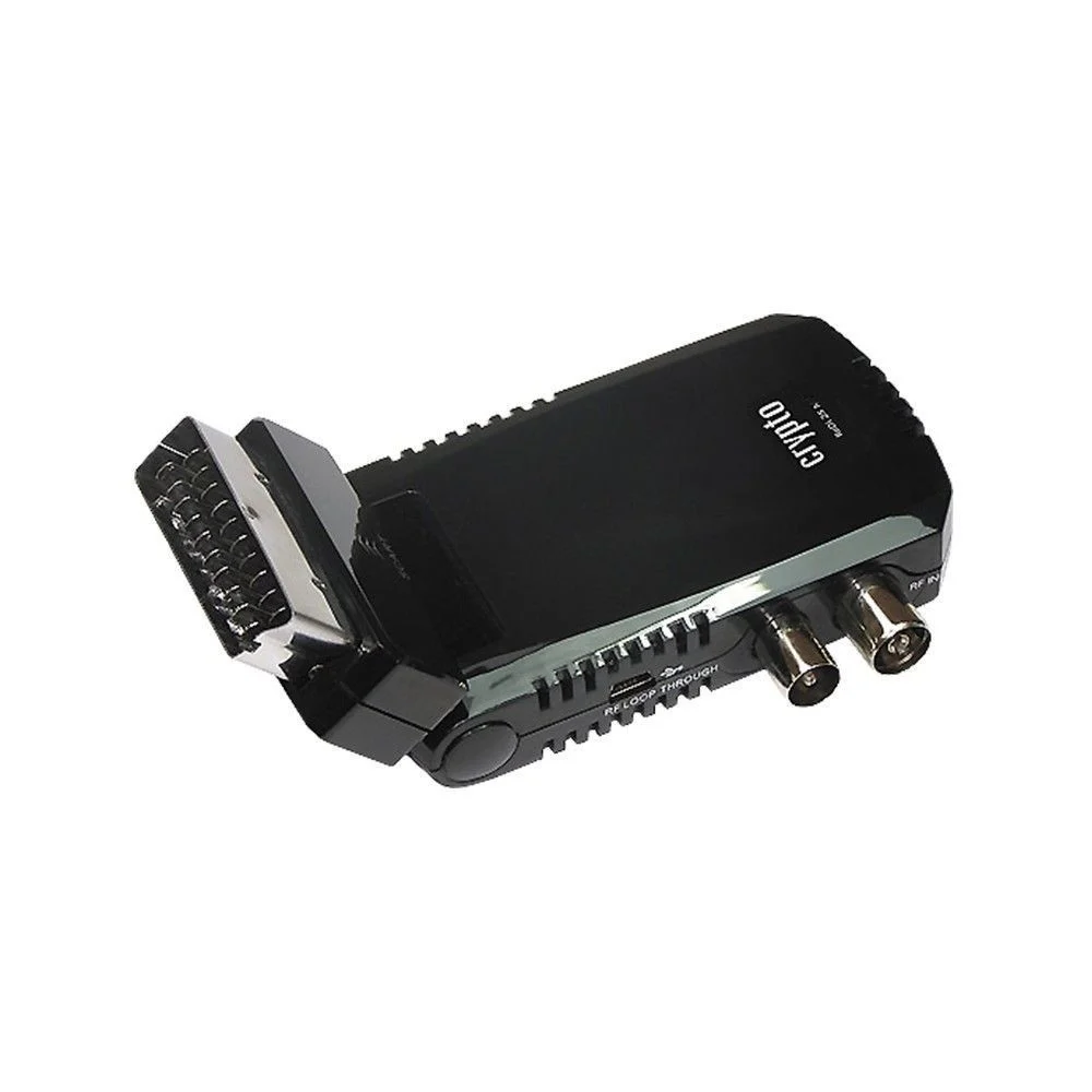 DECODER SCART RICEVITORE DIGITALE TERRESTRE TV GIREVOLE 180° MIN TDT 108V SD - TrAdE Shop Traesio