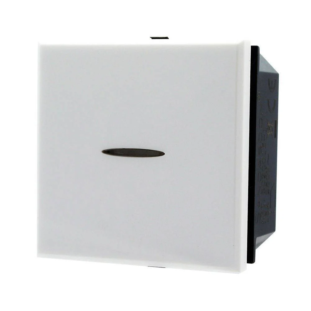 DEVIATORE 1P ASSIALE 2M 16A UNIPOLARE BIANCO COMPATIBILE BTICINO AXOLUTE - TrAdE Shop Traesio