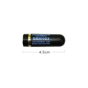 DIAMOND Antenna Airband Ricezione 120/300MHz SMA-P SRH103 Compatta 4.5cm
