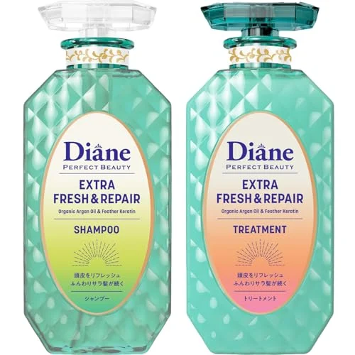 Diane Grapefruit & Peppermint Fragrance Extra Fresh & Repair Shampoo & Treatment set 450ml