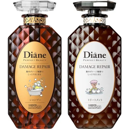 Diane Shampoo e Trattamento Riparazione Danni Fragranza Floreale e Frutti 450ml