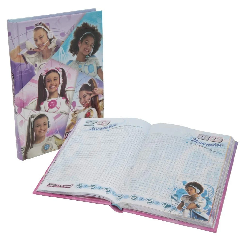 DIARIO SCOLASTICO MIRACLE TUNES 10 MESI SCUOLA ELEMENTARE MEDIA 320 PAGINE - TrAdE Shop Traesio