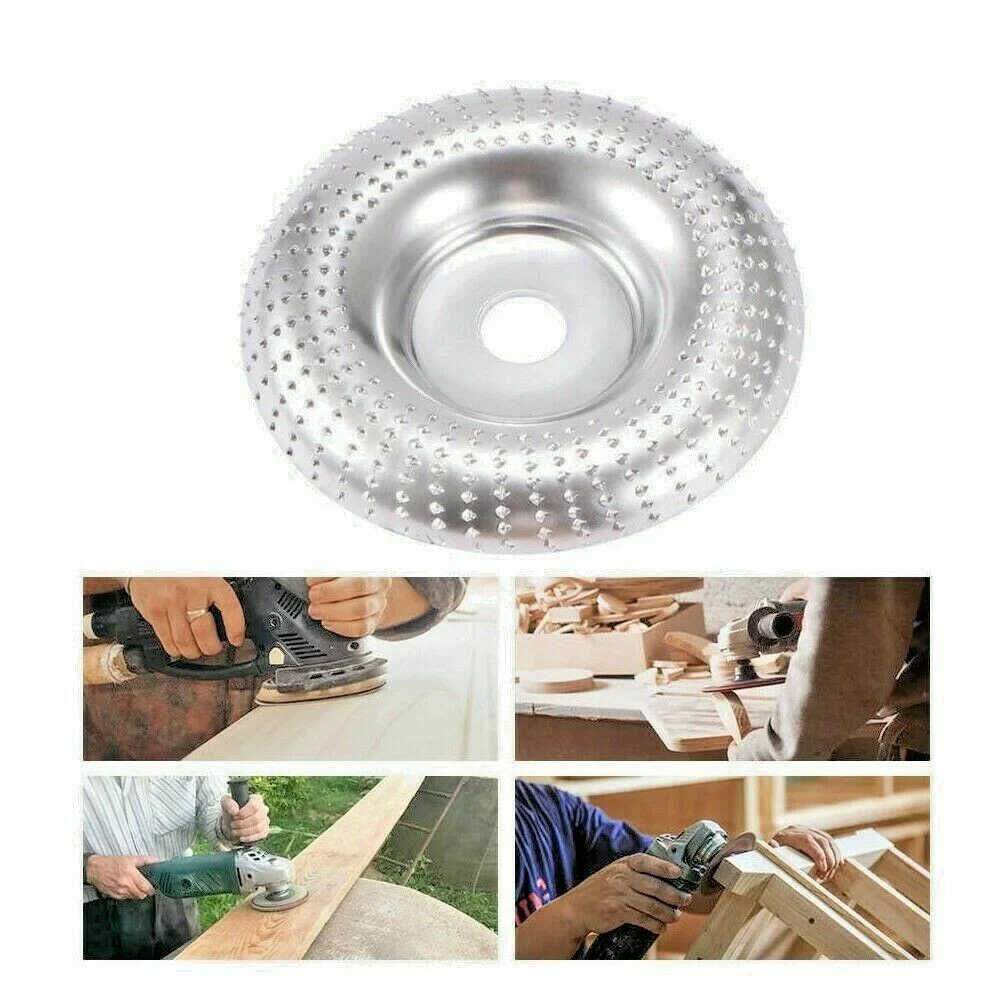 DISCO PER SMERIGLIATRICE ANGOLARE RASPA LEVIGATURA INTAGLIO LEGNO 125 MM 66014 - TrAdE Shop Traesio