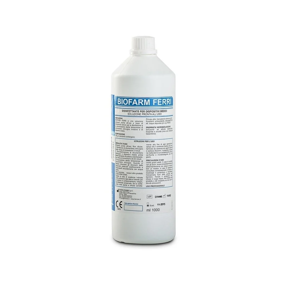 DISINFETTANTE 1000ML DISPOSITIVI MEDICI FERRI IGIENIZZANTI STERILIZZA BIOFARM - TrAdE Shop Traesio