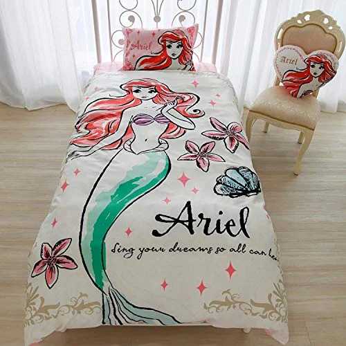 Disney Copriletto Ariel 3 Pezzi SB-61