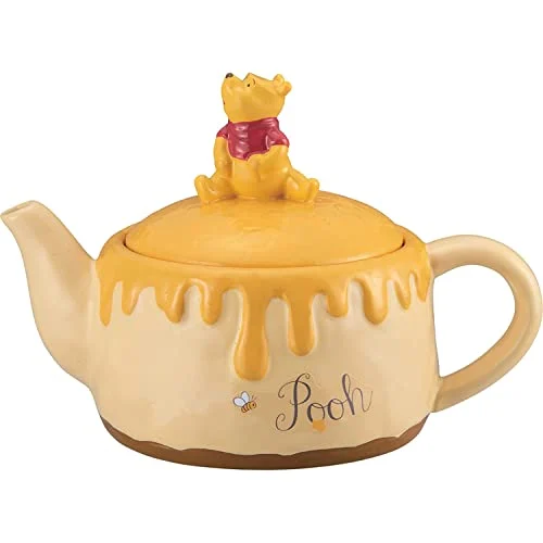 Disney Teiera Winnie the Pooh 450ml Ceramica Bianca