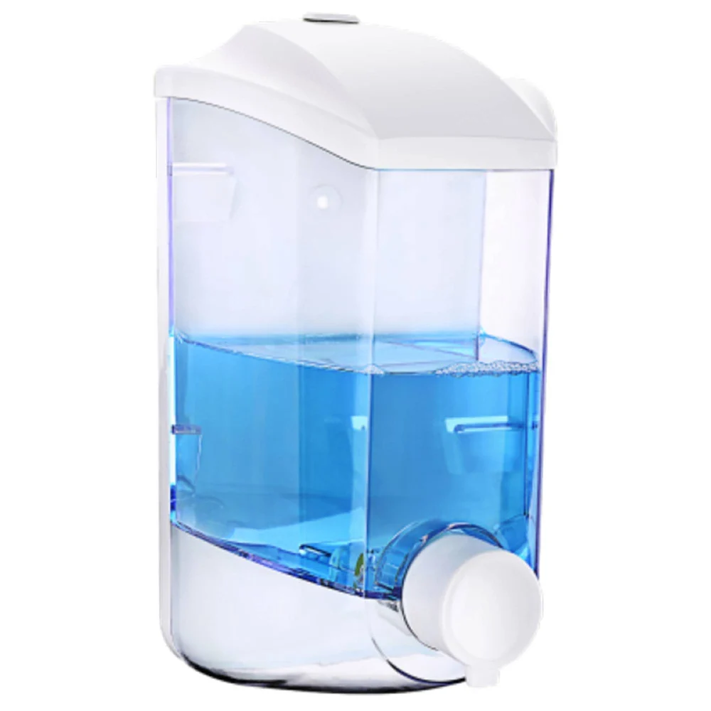 DISPENSER SAPONE LIQUIDO A PARETE CONTENITORE LIQUIDI CASA NEGOZIO BAGNO 1000 ML - TrAdE Shop Traesio