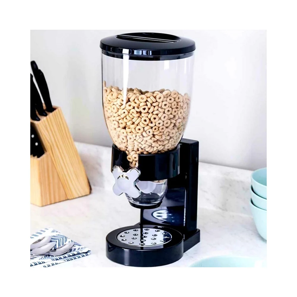 DISPENSER STORAGE SINGOLO CONTENITORE DOSATORE DISTRIBUTORE CEREALI PASTA 500 GR - TrAdE Shop Traesio