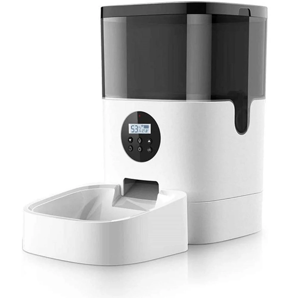 DISTRIBUTORE AUTOMATICO CIBO MANGIATOIA PER GATTI ANIMALI CON TELECAMERA WIFI 4LT - TrAdE Shop Traesio